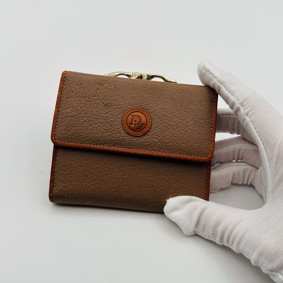 Dior Vintage Leather Wallet - Picture 1 of 9